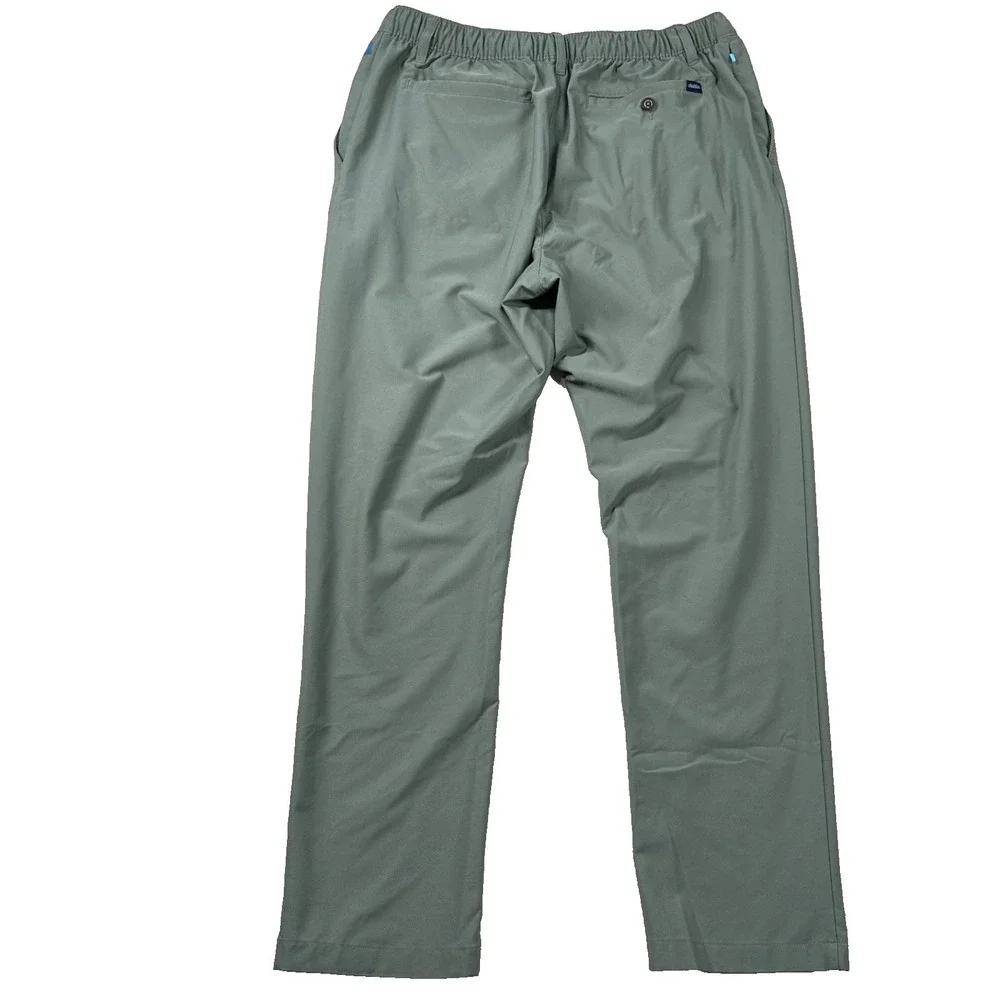 Chubbies Pants Mens XL 34x30 Everywear Performance Chino Golf Sage Green Elastic